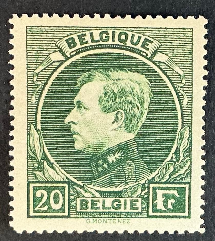 LOT 663. OBP: 290. MONTENEZ. MLH., Spoor van plakker, Koninklijk huis, Orginele gom, Ophalen of Verzenden