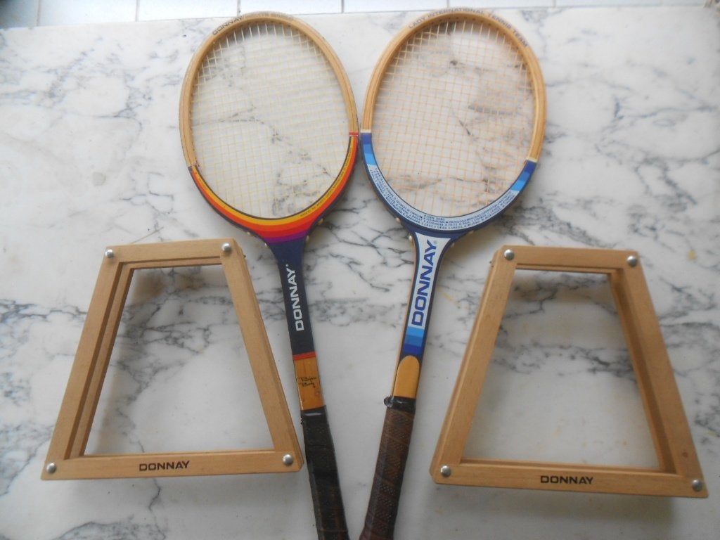 Donnay Borg/Borg-Lady tennisracket (+ 2 keer drukken) .TT, Ophalen of Verzenden, Racket