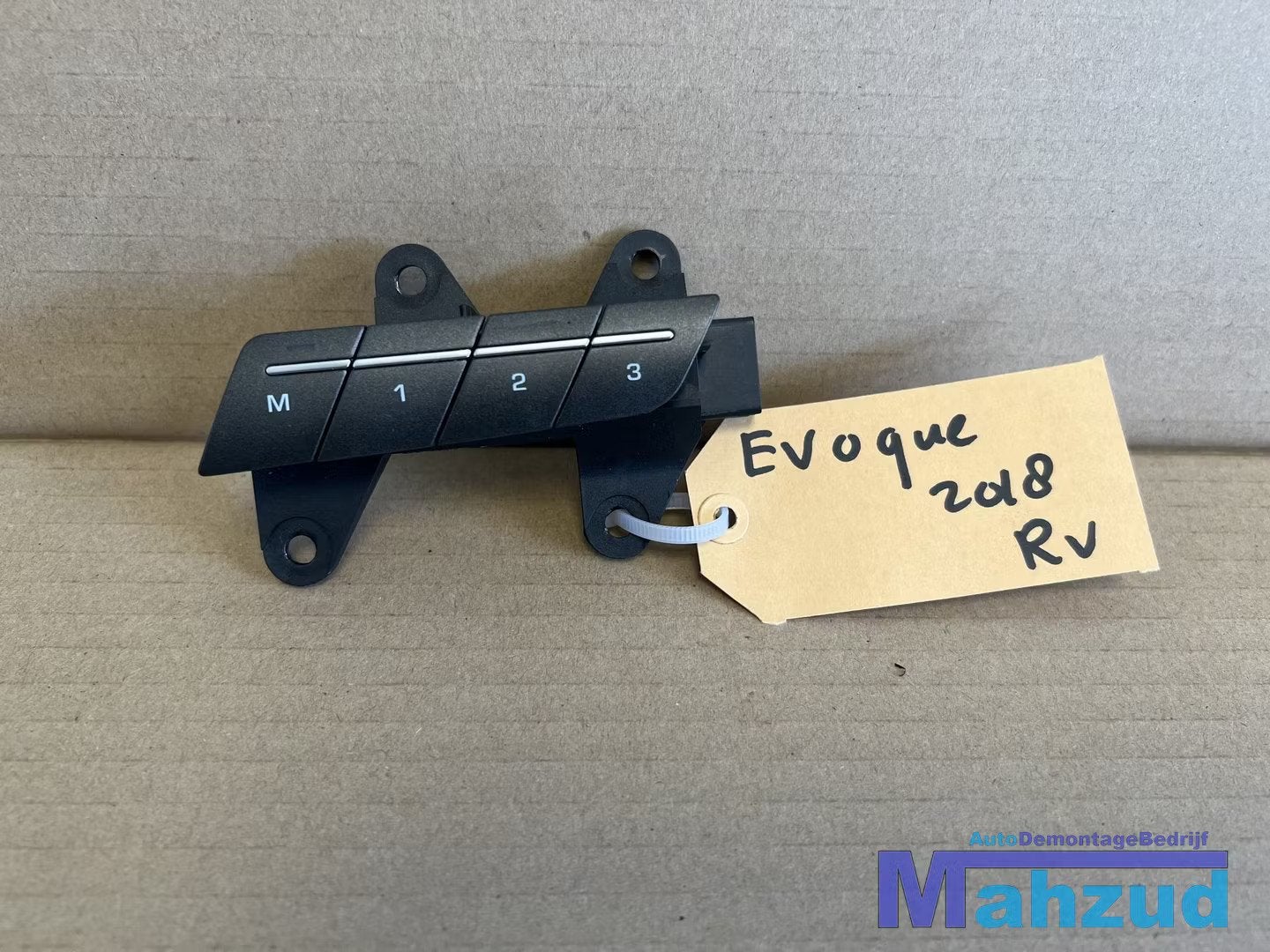 RANGE ROVER EVOQUE L538 Stoel memory verstelling schakelaar, Land Rover, Dpoffice@jaguarlandrover.com, Jaguar Land Rover Limited