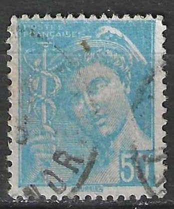 France 1938/1941 - Yvert 414A - Type Mercure - 50 cm (ST), Envoi, Affranchi