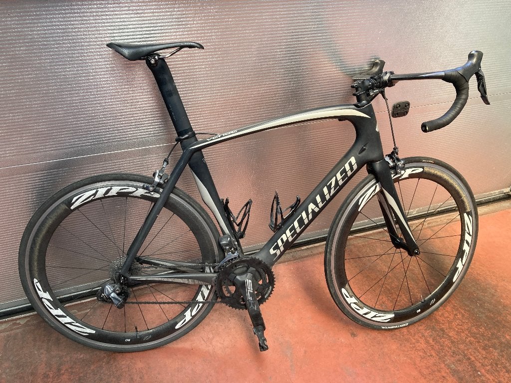 Specialized Venge (Ultegra DI2 - Zipp 60 - Taille 58), Vélos & Vélomoteurs, Autres marques, Frein sur jante, 57 à 61 cm, Enlèvement