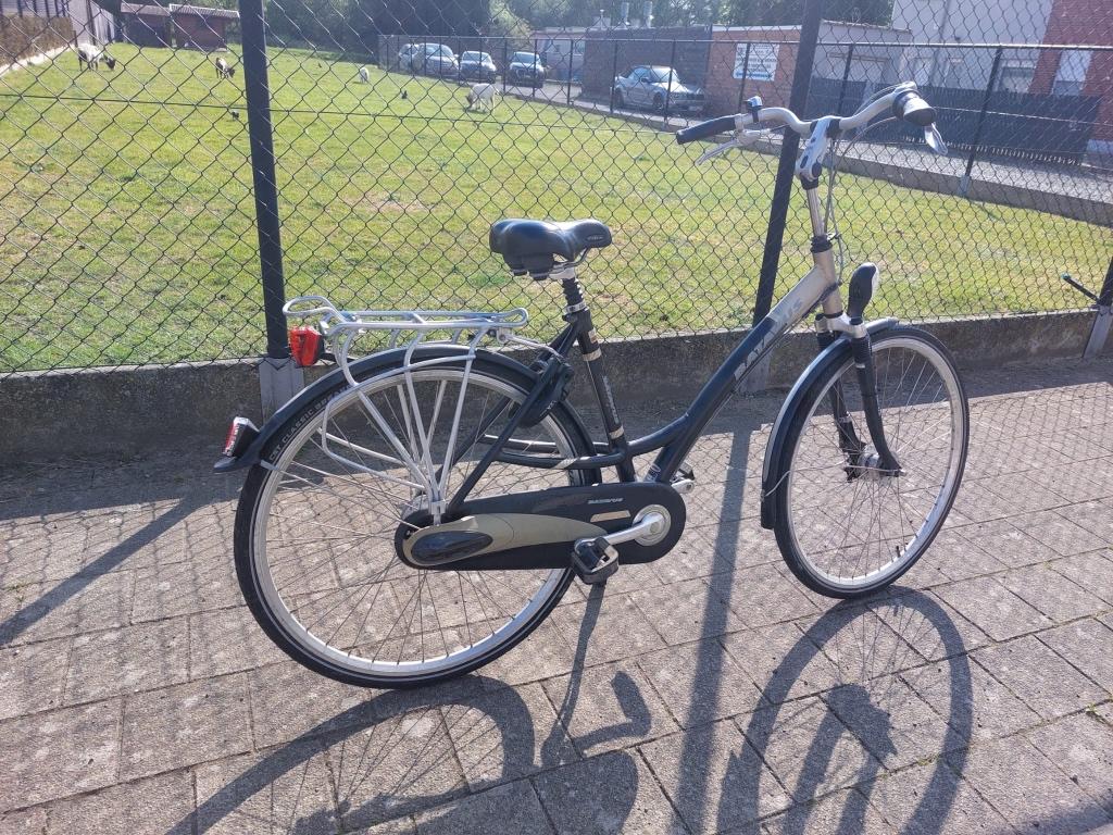 Damesfiets, Fietsen en Brommers, Fietsen | Dames | Damesfietsen, Gebruikt, Batavus, (Extra) lage instap, Versnellingen, 53 tot 56 cm