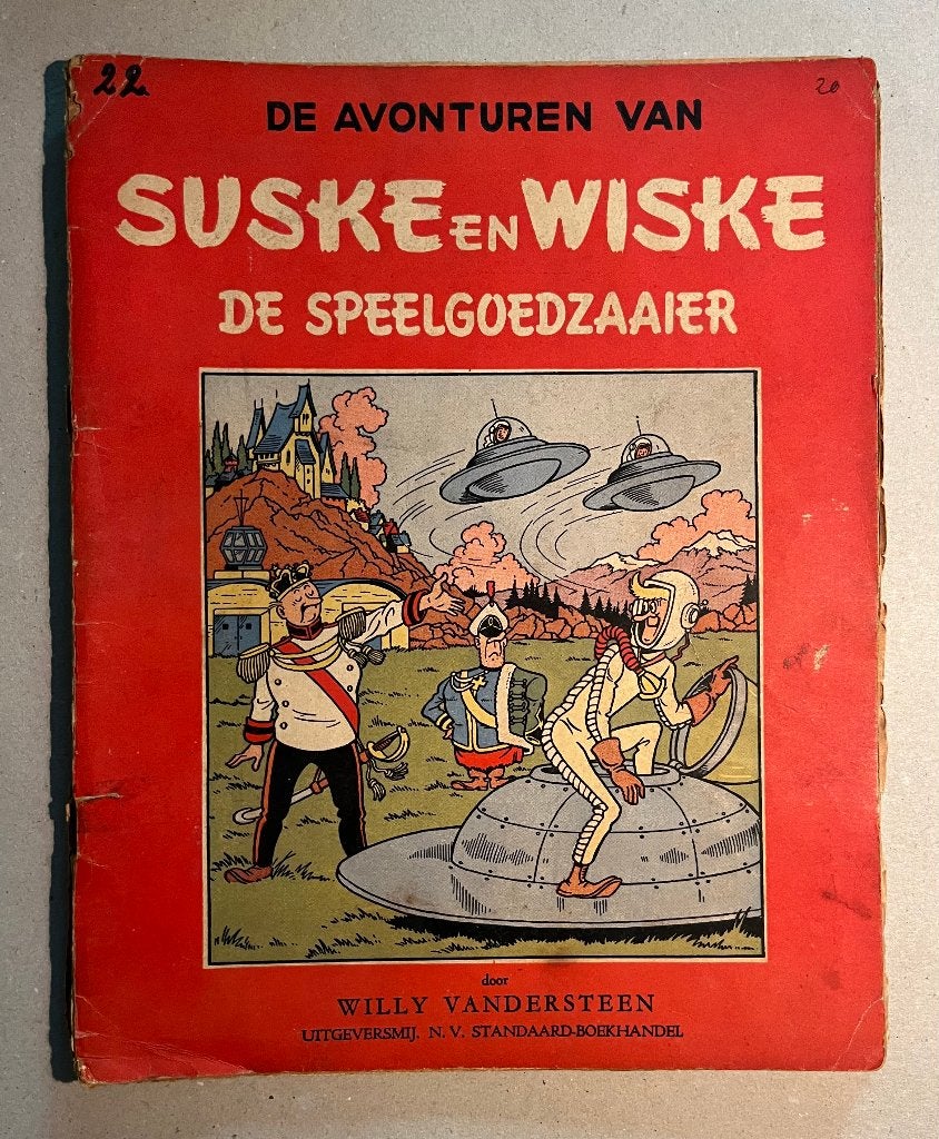 SUSKE EN WISKE - DE SPEELGOEDZAAIER, Ophalen, Gelezen, Willy vandersteen