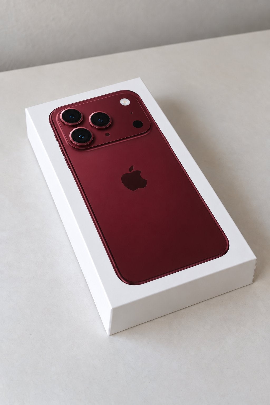 IPHone 18 pro max 256 gb bordeaux nieuw, Telecommunicatie, 256 GB, Nieuw, Ophalen of Verzenden, IPhone 18 Pro Max