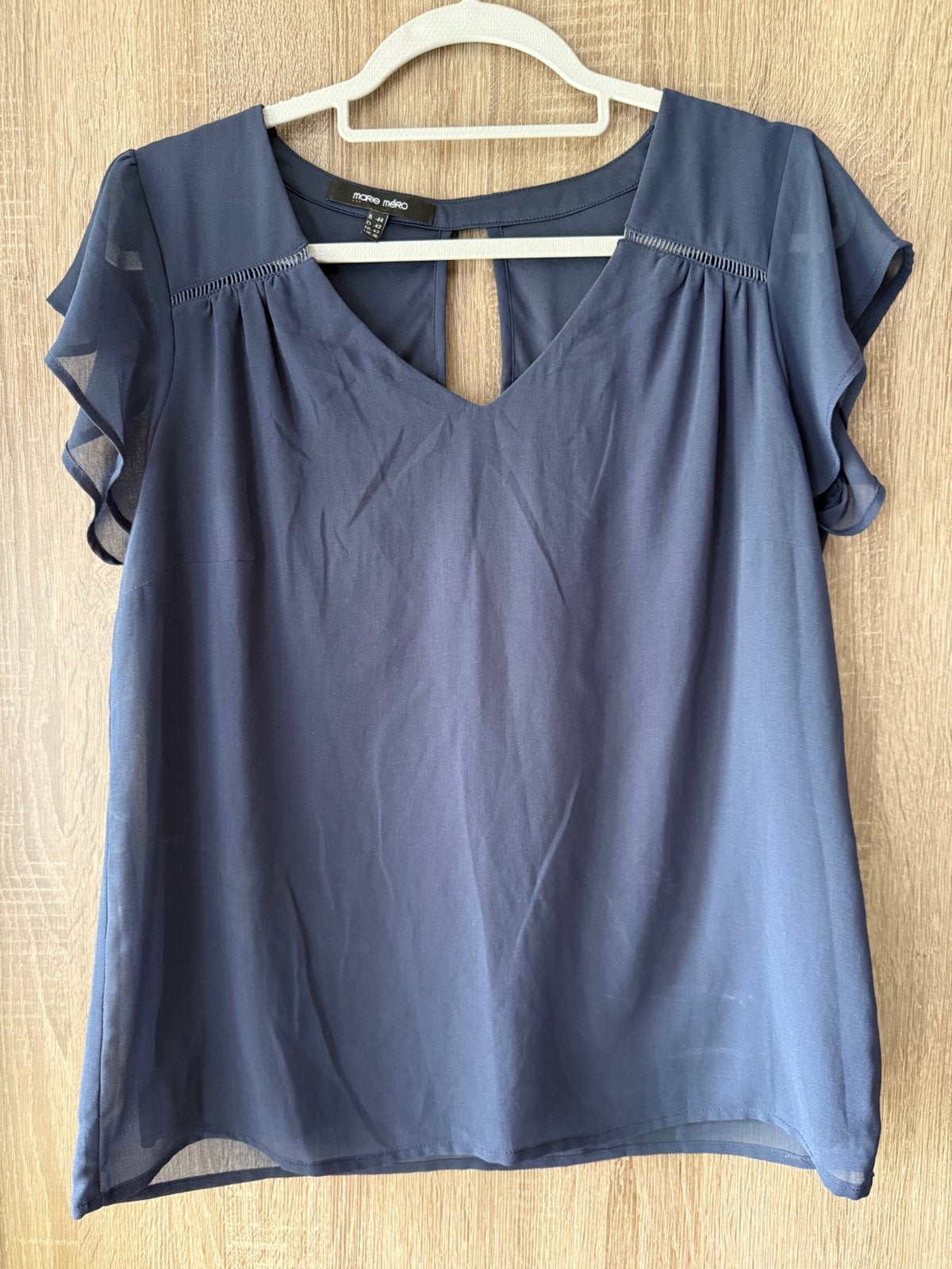Blauwe top maat 44, Kleding | Dames, Blauw, Maat 42/44 (L), Ophalen of Verzenden, Zo goed als nieuw