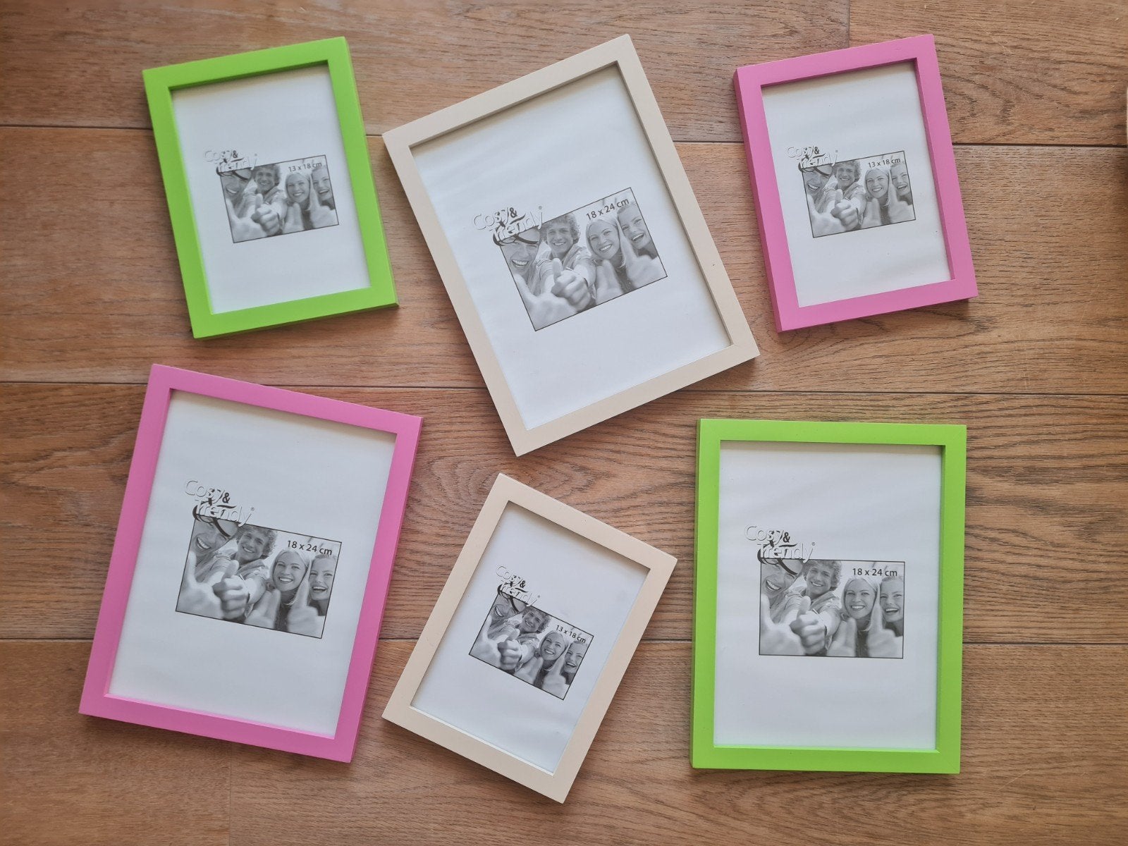 Set van 3 Cosy & Trendy fotokaders met steun, Ophalen of Verzenden, Nieuw