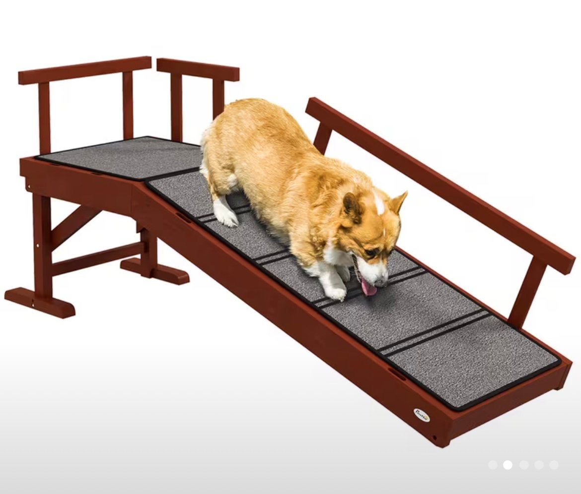 Hondenrampje met platform, Dieren en Toebehoren, Honden-accessoires, Nieuw, Ophalen