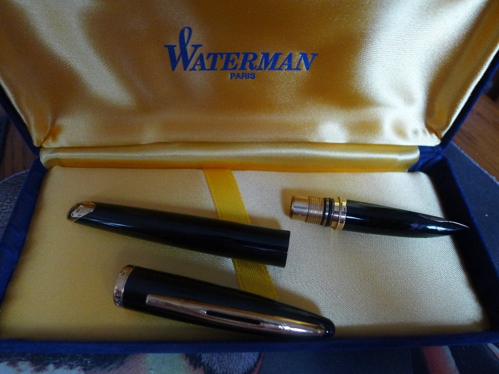 WATERMAN 18 CT GOLD vulpen, Verzamelen, Met doosje, Ophalen of Verzenden, Zo goed als nieuw, Vulpen