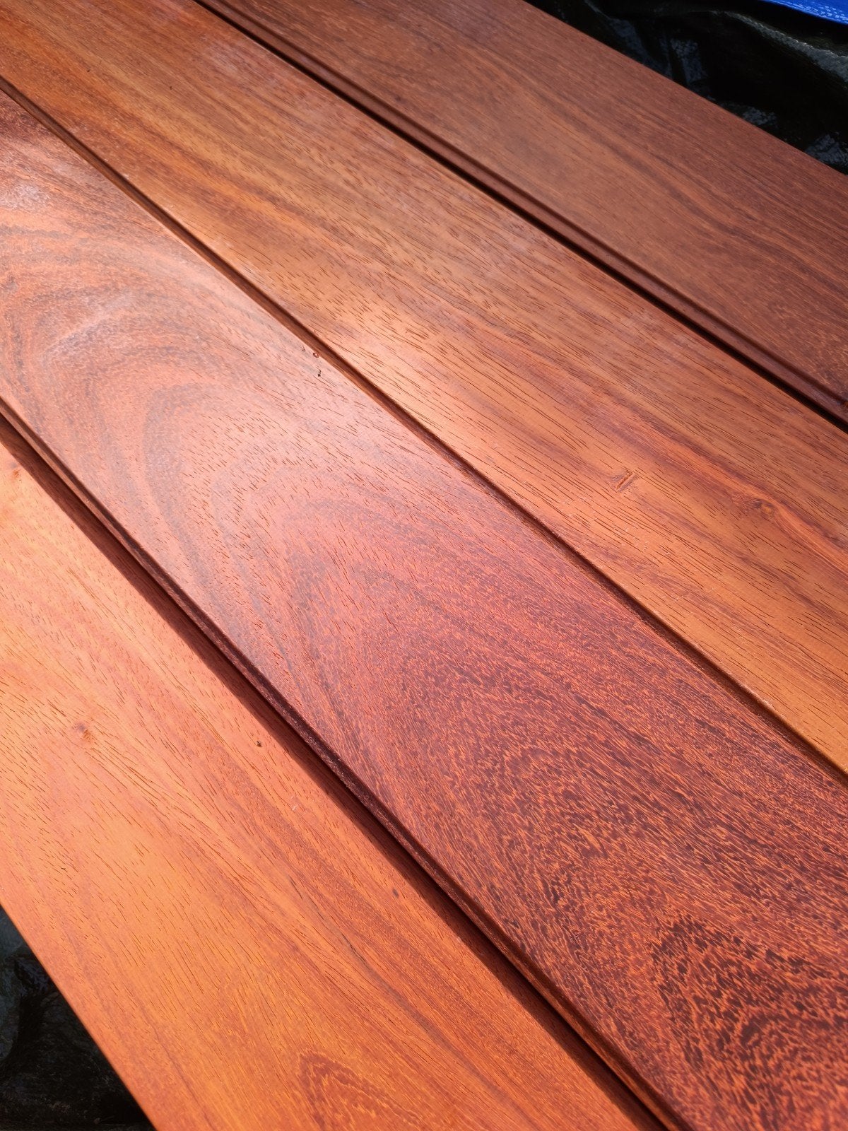 Padouk terrasplanken, Tuin en Terras, Ophalen, Hout