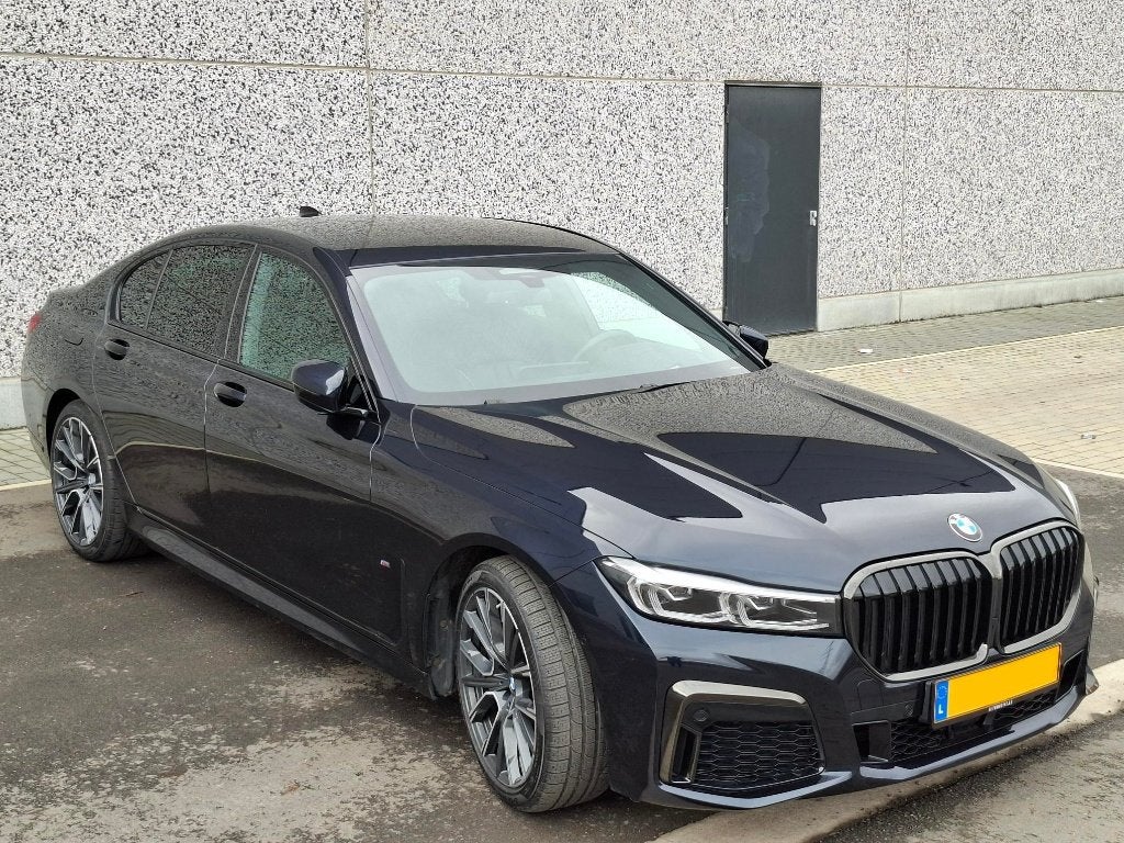 BMW 745e xDrive — Volledige opties — Uitstekende staat, Auto's, BMW, Automaat, Blauw, Leder, Dealer onderhouden