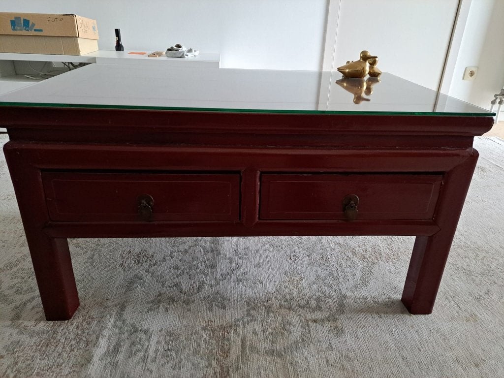 Chinese salontafel, Huis en Inrichting, Ophalen, Gebruikt, 50 tot 100 cm, Chinees