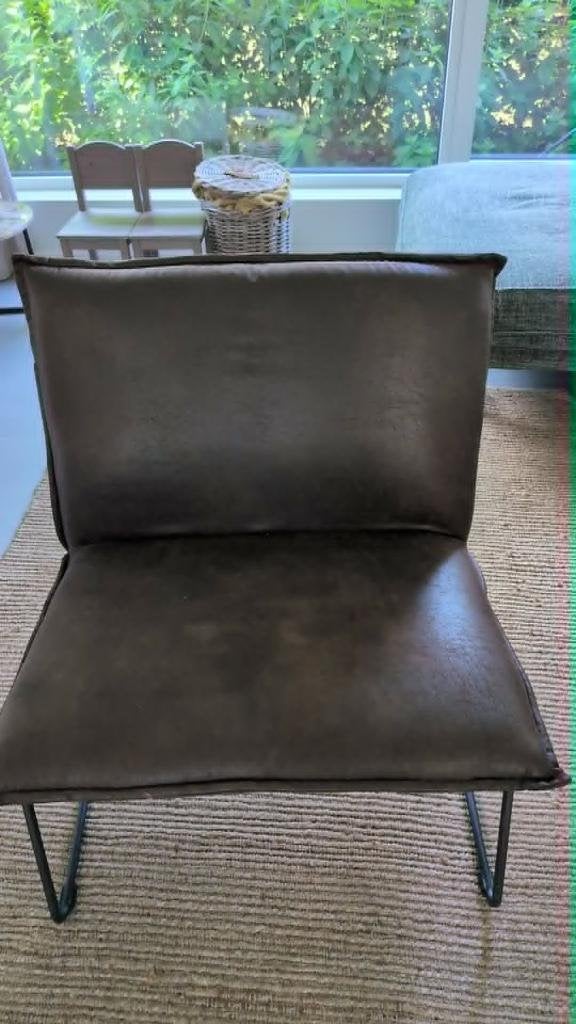 Fauteuil twee stuks, Ophalen, Zo goed als nieuw, Eenpersoons, Kunststof