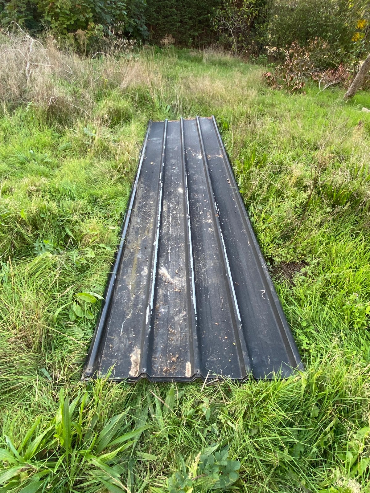 Lot van 3 dakplaten, Doe-het-zelf en Bouw, Ophalen, Gebruikt, 10 tot 15 m², Dakplaat of Dakpanplaat