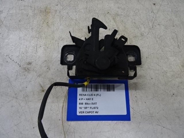 SERRURE CAPOT Renault Clio IV (5R) (656011705R), Autos : Pièces & Accessoires, Renault, Mevr. I. Hauben, Utilisé, Rue de l'Espoir 34 34
4030  GRIVEGNÉE, BE