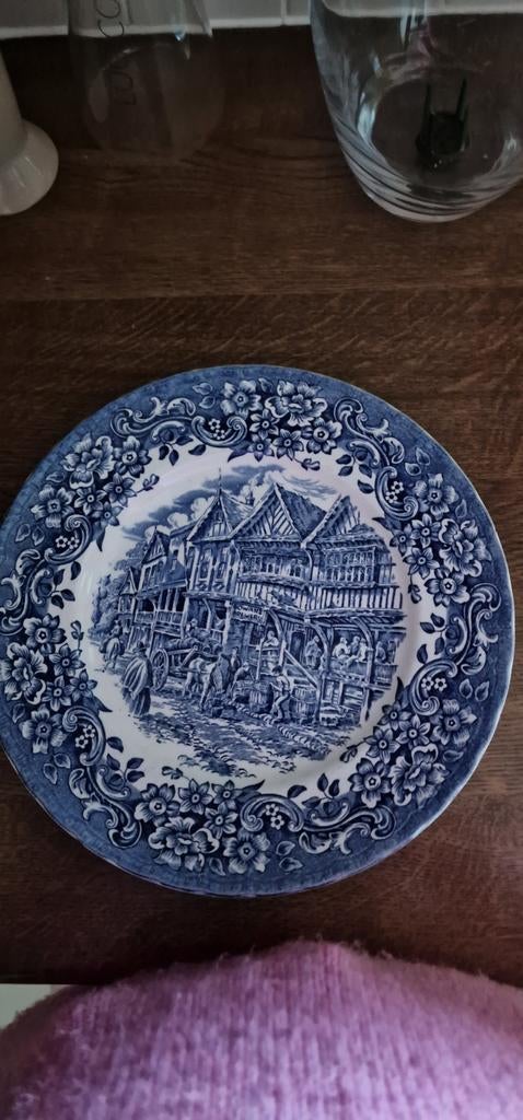 Delfts blauw borden, Antiek en Kunst, Ophalen