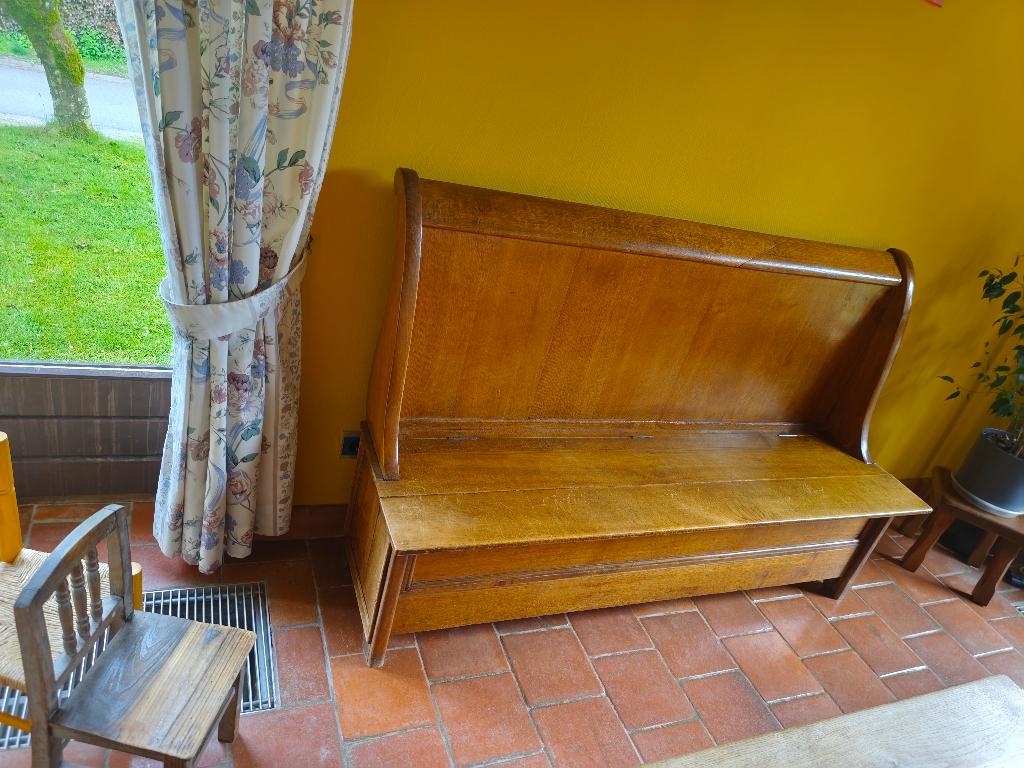 Banc en bois d'interieur (A VOIR), Enlèvement, Utilisé, Bois