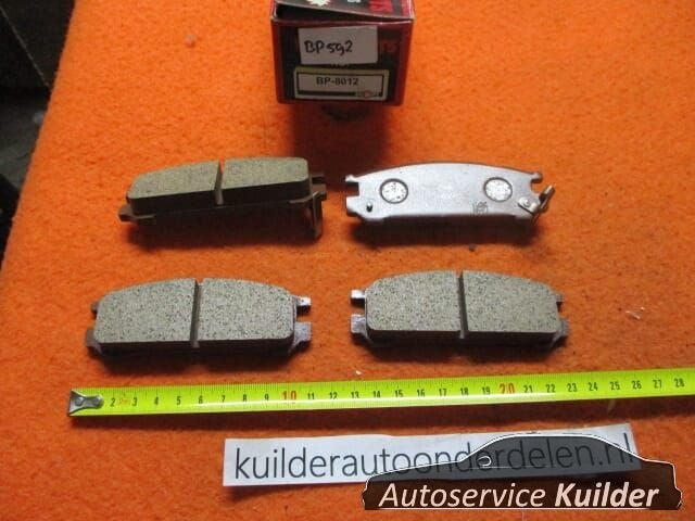 Remblokken achter Subaru Imprez Legacy SVX BP592 BP8012    2, -, -, Neuf, Subaru