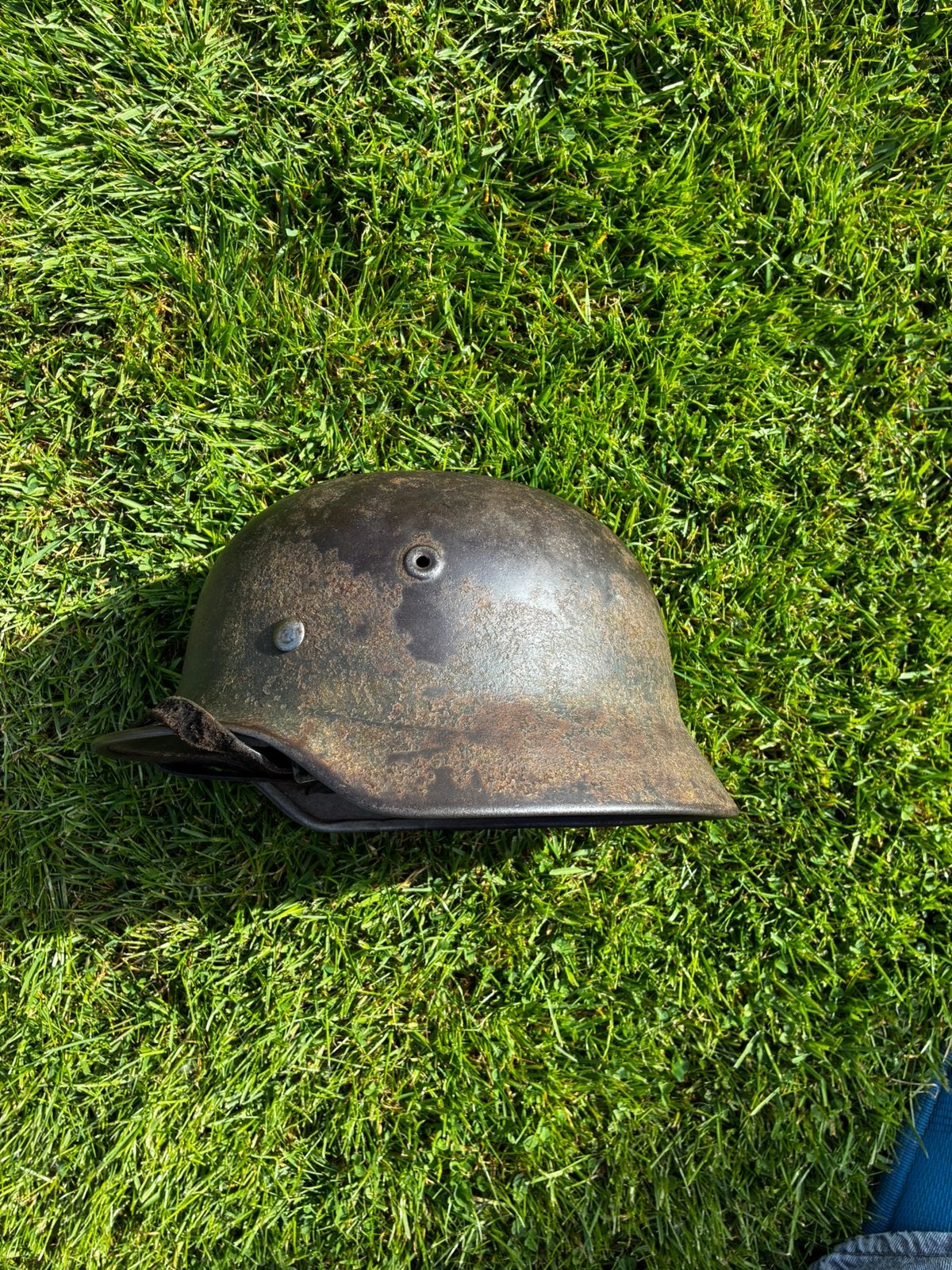 Camo m40 helm, Verzamelen, Ophalen, Helm of Baret