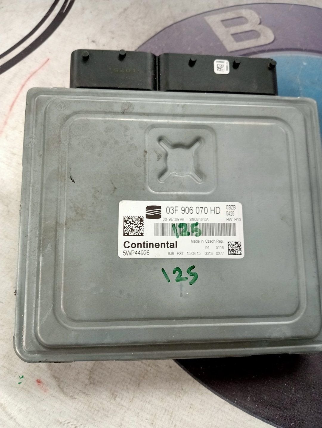338403VW Beetle 5C Elektronic Control Unit ECU 03F906070HF, Gebruikt, -, Volkswagen, -