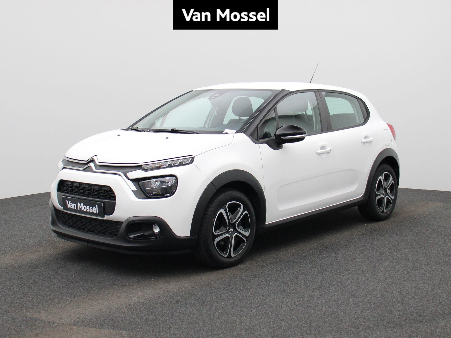 Citroën C3 1.2 PureTech 82 S&S MAN Feel, Auto's, Voorwielaandrijving, Gebruikt, Wit, 5 deurs