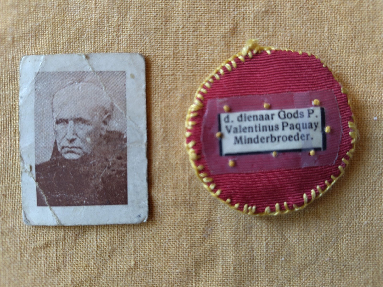 Relikwie van P. Valentinus Paquay - 'H. Paterke van Hasselt', Ophalen of Verzenden