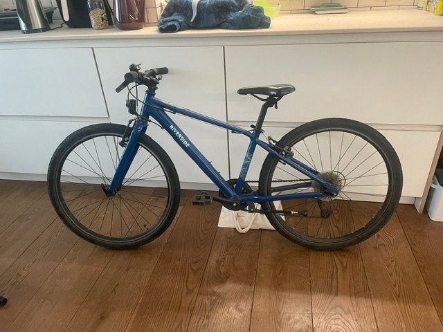 Jongensfiets, Fietsen en Brommers, Zo goed als nieuw, Ophalen, 26 inch of meer, Riverside (Decathlon)