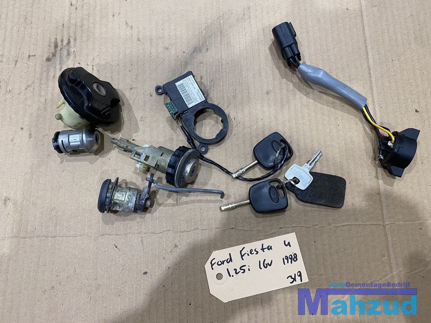 FORD FIESTA 4 contactslot met sleutel set, Auto-onderdelen, Gebruikt, Info@ford.com, Ford, Ford Motor Company