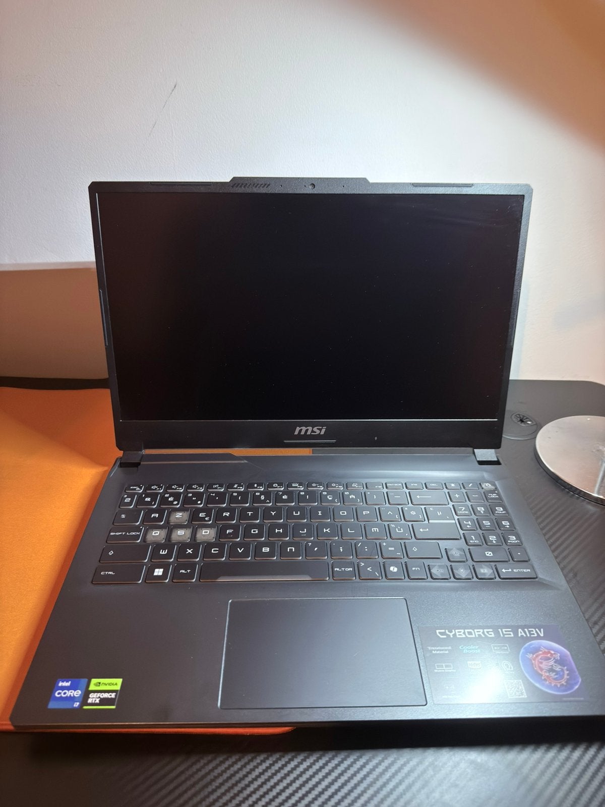 MSI Cyborg 15 A13V - RTX 4060 - 16 Go de RAM - 512 Go de SSD, Informatique & Logiciels, Comme neuf, Enlèvement, Gaming, SSD