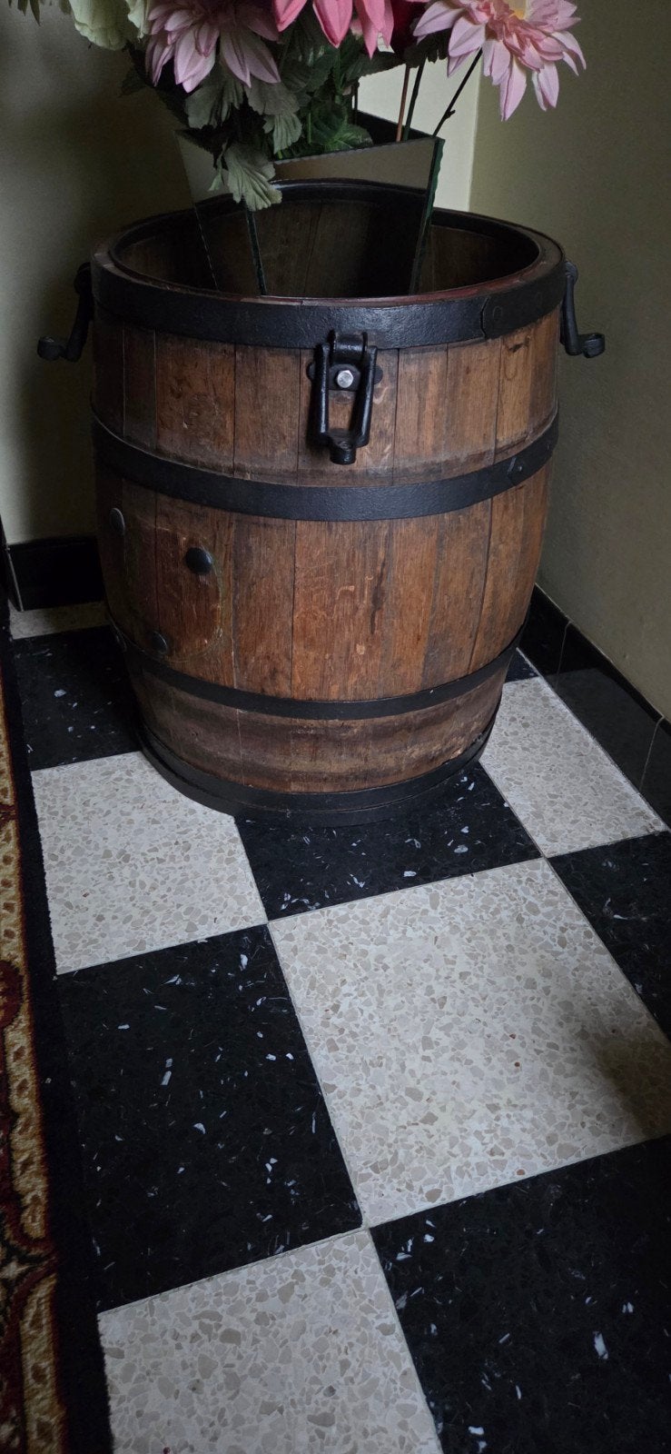 houten vat, Ophalen