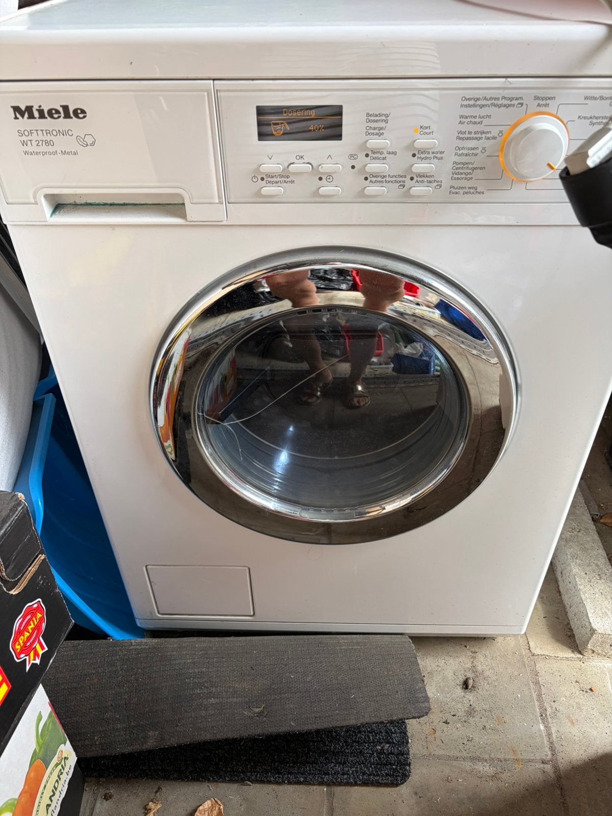 Miele droog en wasmacine combi, Elektronische apparatuur, Ophalen, Gebruikt