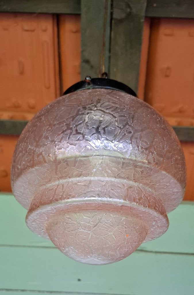 Lampe suspendue Art Déco - Années 1930, Antiquités & Art, Antiquités | Éclairage, Enlèvement ou Envoi