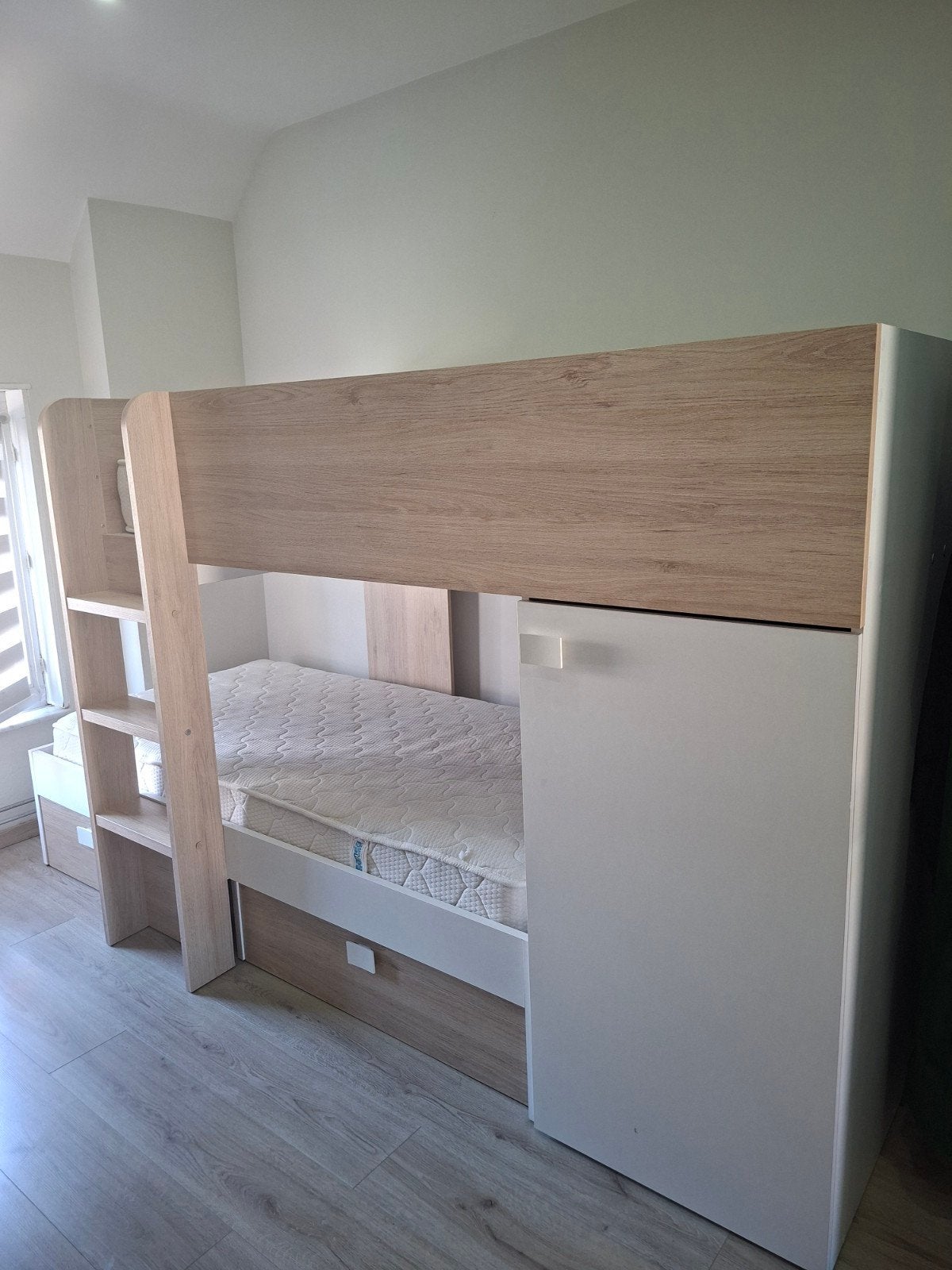 Omkeerbaar hoekstapelbed RICARDO stapelbed, Huis en Inrichting, Slaapkamer | Stapelbedden en Hoogslapers, Stapelbed, Ophalen