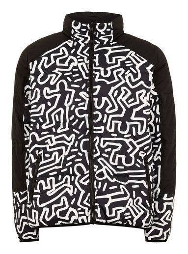 Element X Keith Haring dubbelzijdige winterjas (maat XL), Zwart, Maat 56/58 (XL), Ophalen of Verzenden, Element