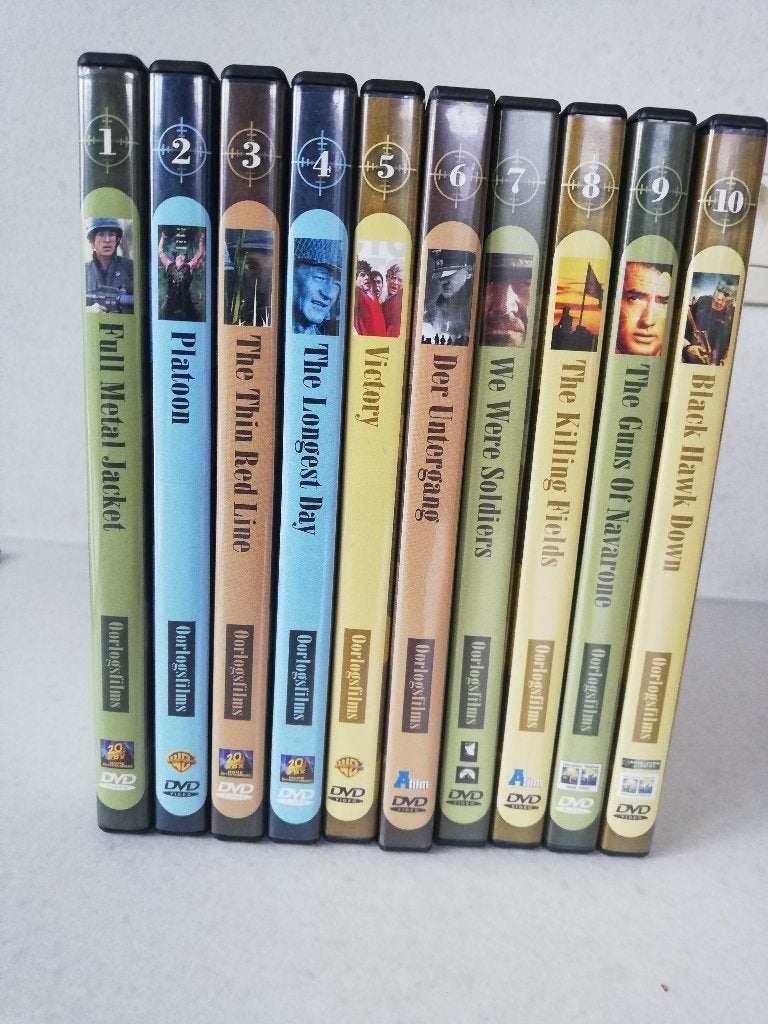 dvd oorlogfilms, Cd's en Dvd's, Ophalen of Verzenden