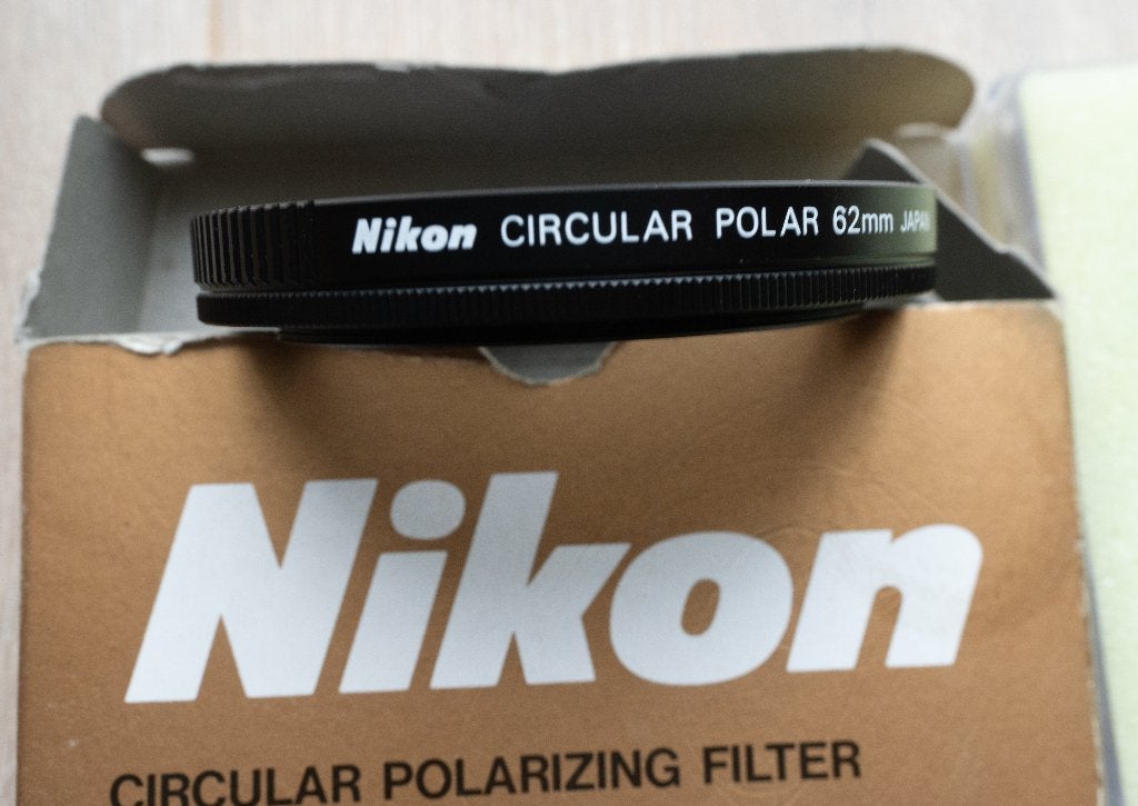 Nikon circulair polfilter 62mm, Audio, Tv en Foto, Fotocamera's Digitaal, Ophalen of Verzenden, Zo goed als nieuw, Nikon