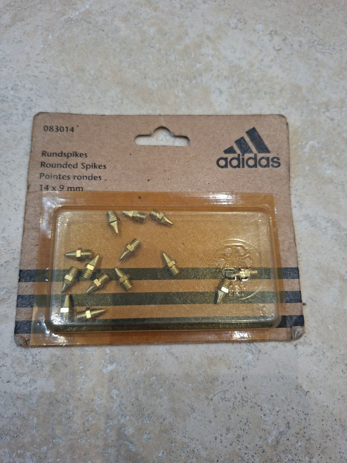 Adidas ronde tips van 14 x 9 mm voor sprongen en speerwerpen, Ophalen of Verzenden, Adidas