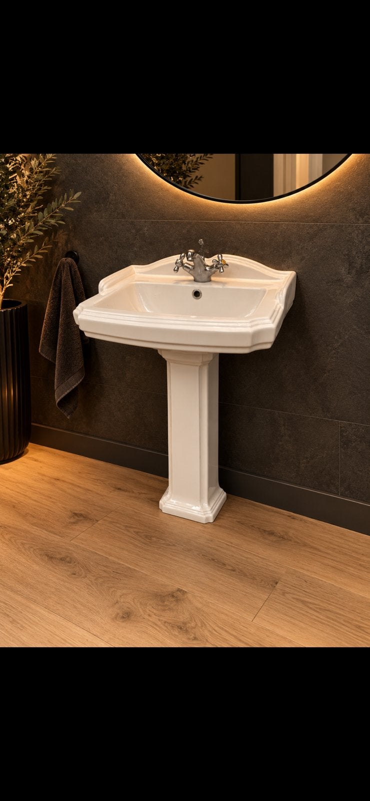 Zeer oude lavabo, Huis en Inrichting, Ophalen, Gebruikt, 50 tot 100 cm, Minder dan 100 cm