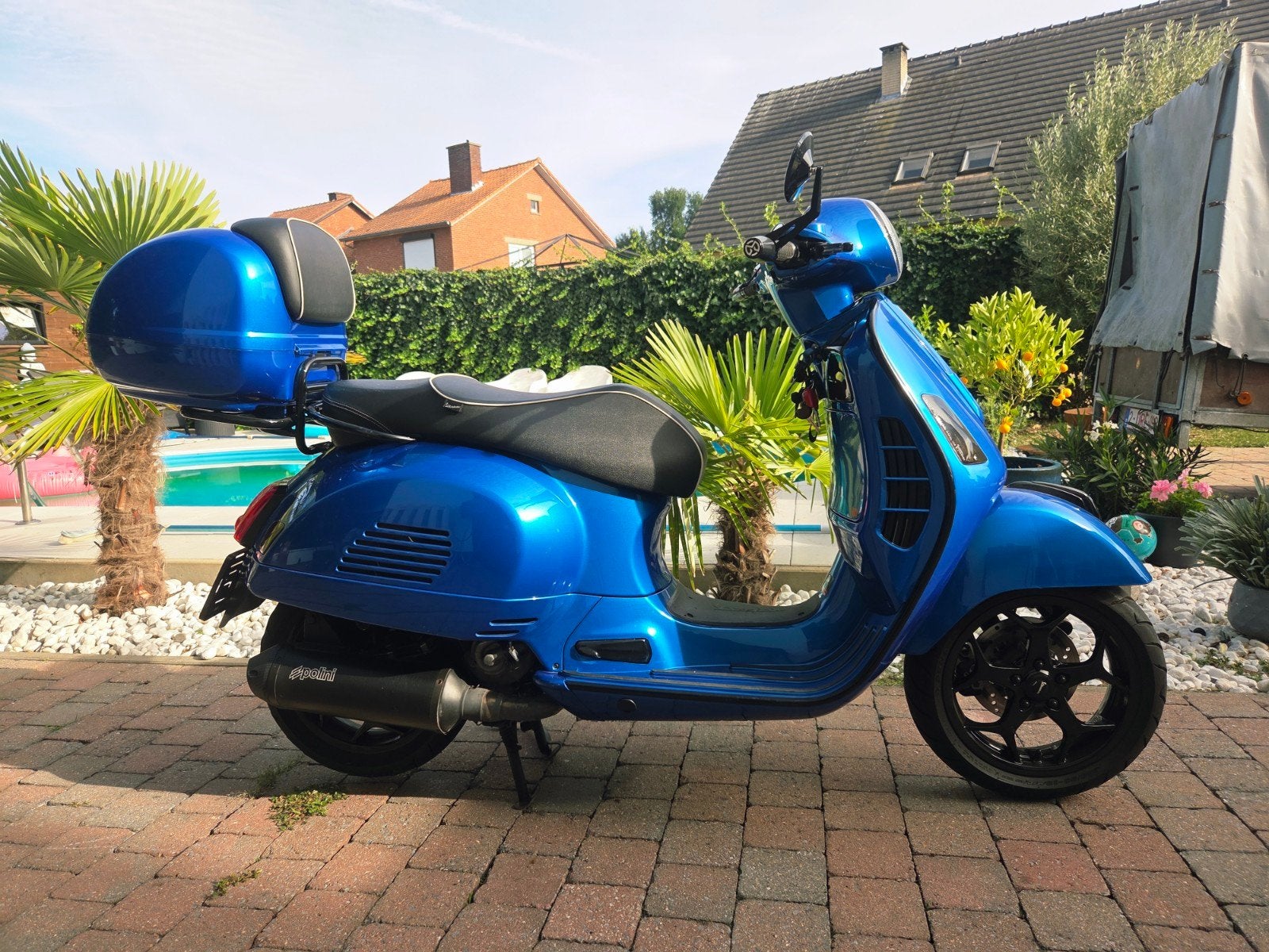Vespa GTS 125cc full malossi kit, 22pk, Ophalen, 125 cc, Zo goed als nieuw
