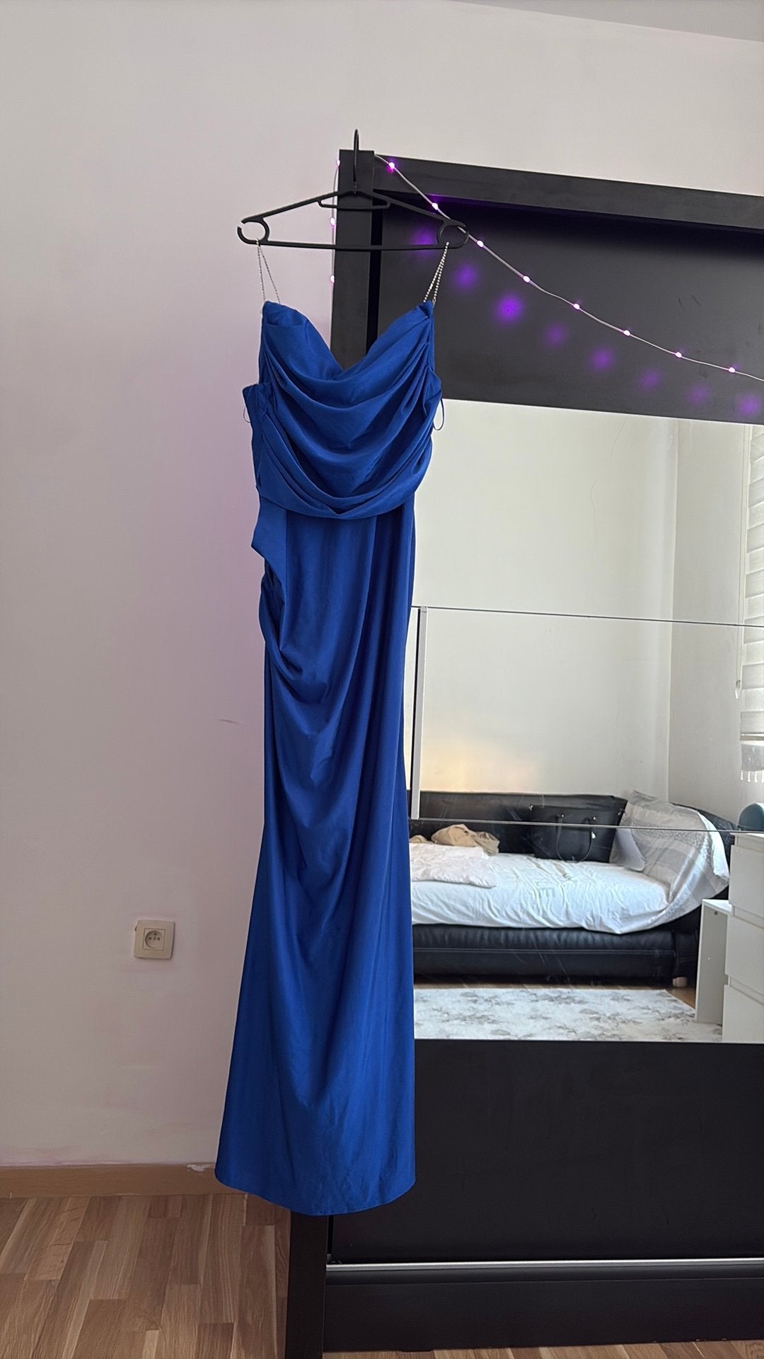 Strapless avondjurk, Kleding | Dames, Gelegenheidskleding, Ophalen, Galajurk, Blauw, Maat 46/48 (XL) of groter
