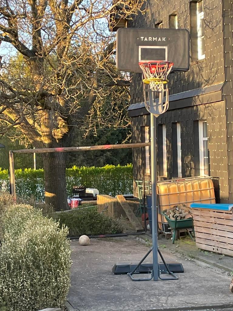 Panier de basket avec rampe de retour, de balle, Ophalen, Zo goed als nieuw