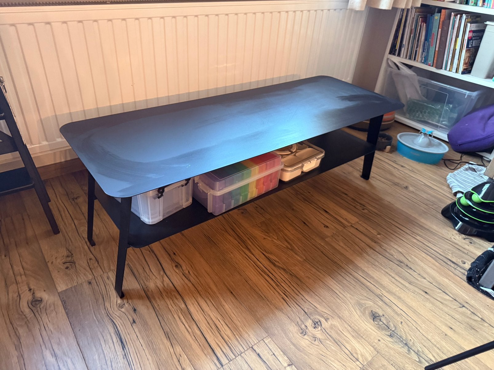 La Redoute zwarte tafel, Ophalen, Zo goed als nieuw, Zwart