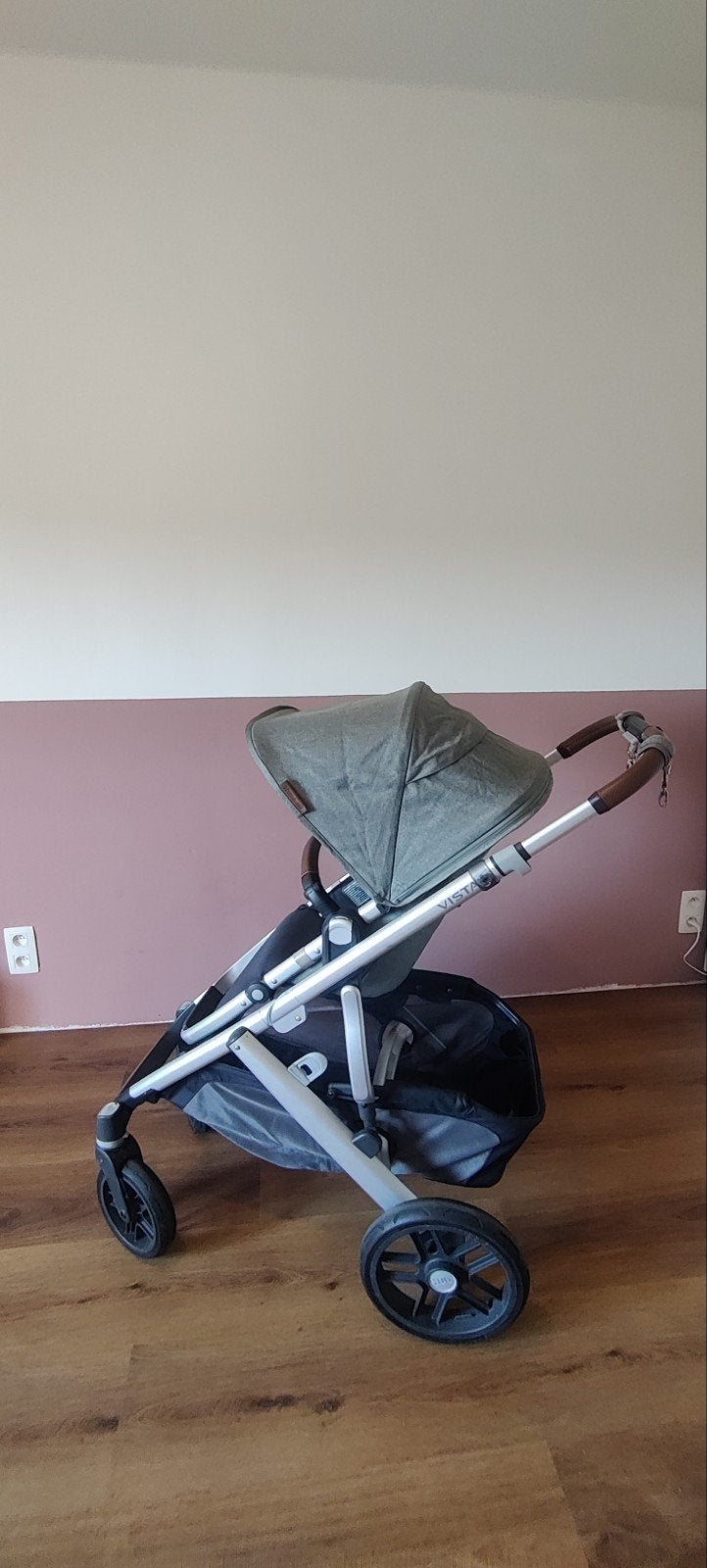 UPPAbaby Vista V2 kleur Emmet kinderwagen, koets buggy, Ophalen, Regenhoes