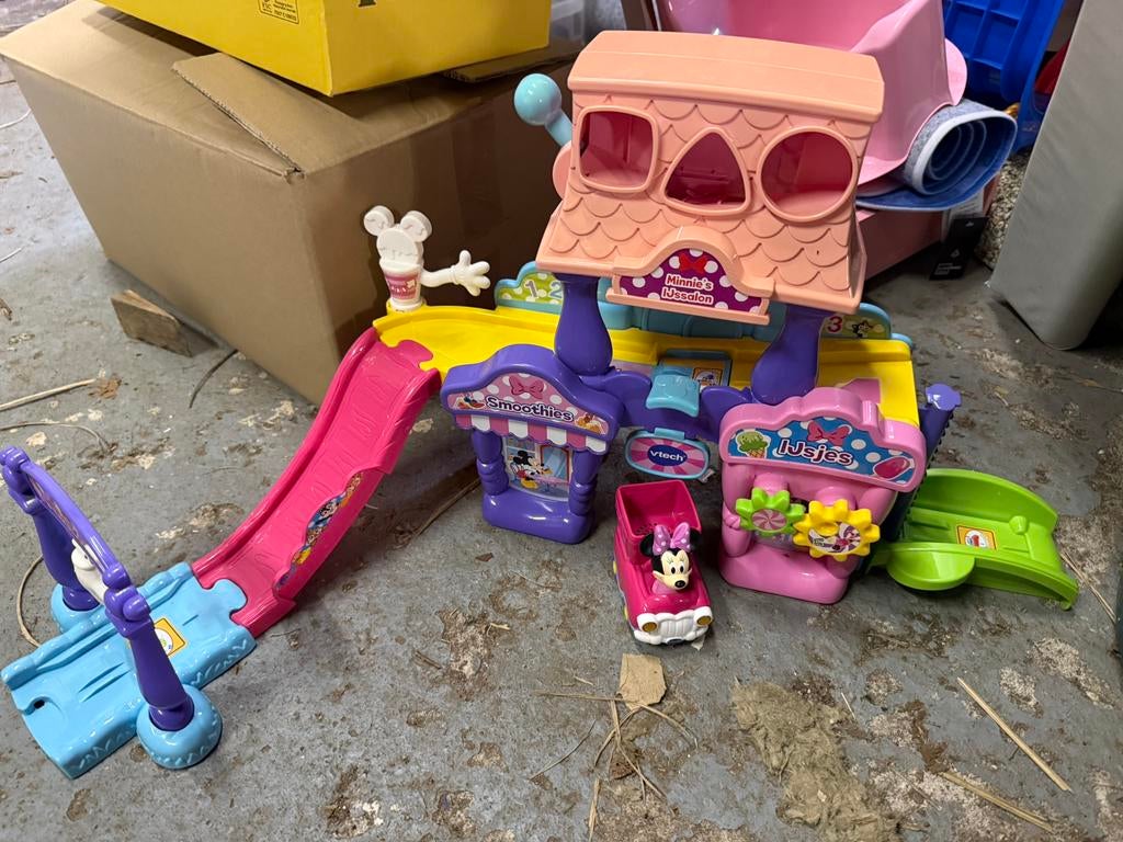 Vtech Minnie Mouse ijssalon, Kinderen en Baby's, Ophalen of Verzenden, Zo goed als nieuw