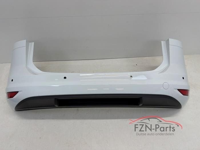 VW Touran 5TA Achterbumper 4PDC LC9A, Ophalen of Verzenden, Gebruikt, Achter, Bumper