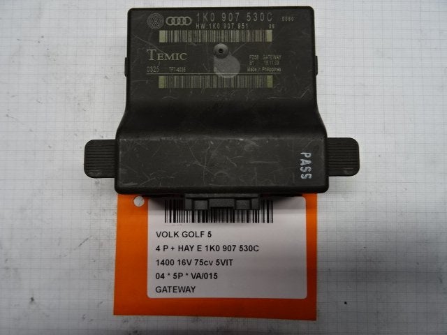 GATEWAY MODULE Volkswagen Golf V (1K1) (1K0907530C), Utilisé, Volkswagen