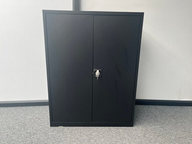 Draaideurkast zwart (120 x 92), Huis en Inrichting, Ophalen