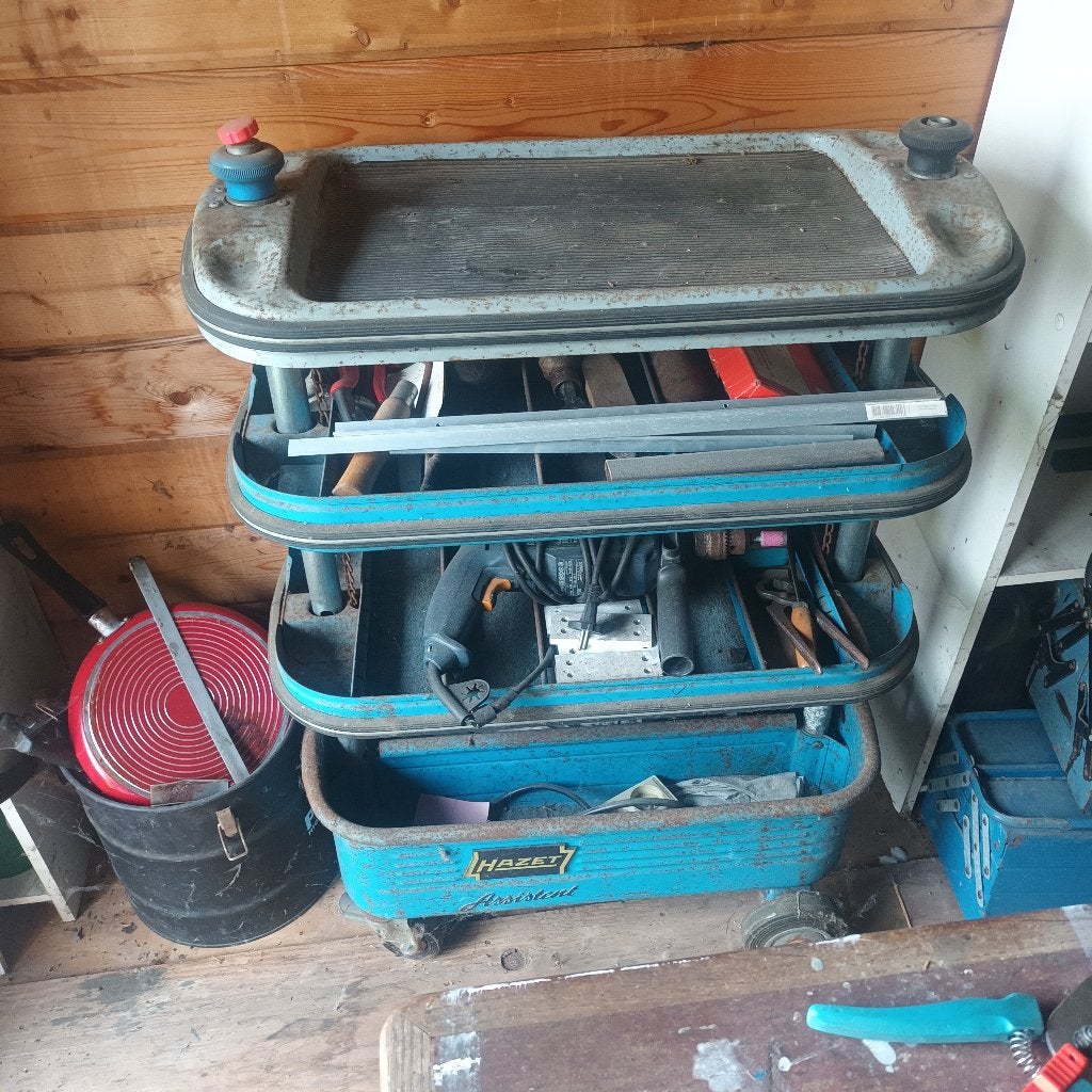 Chariot à outils Hazet, Enlèvement, Utilisé