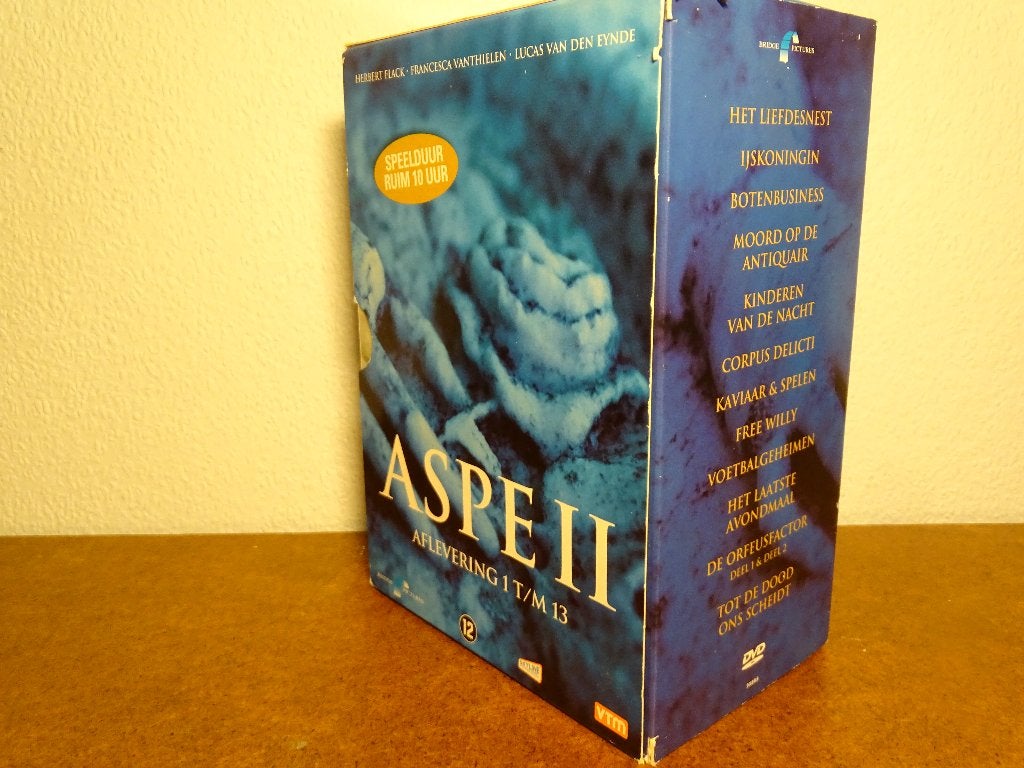 DVD-Box 'ASPE' met 13 afleveringen, Gebruikt, Vanaf 16 jaar, Boxset, Ophalen of Verzenden