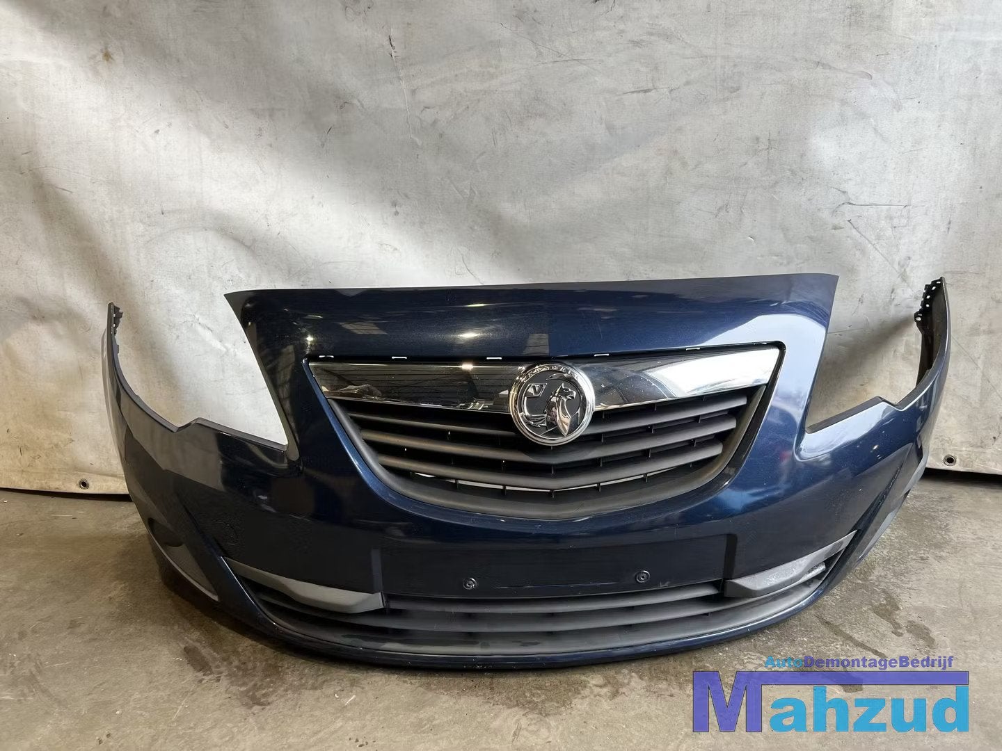 OPEL MERIVA B blauw Z22A Voorbumper bumper voor 2010-2017, Auto-onderdelen, Gebruikt, Voor, Opel Automobile GmbH, Kontakt@opel-infoservice.de