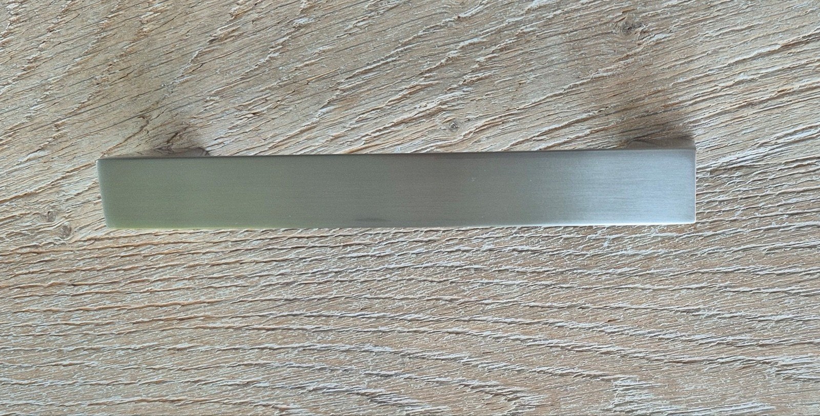 RVS vol stalen handvaten nieuw verpakt 7stuks 16cmx2cm, Ophalen